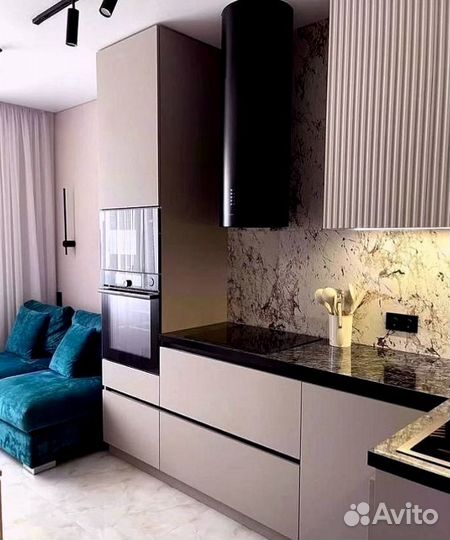 Прямая кухня Бриони. Кухня на заказ от фабрики