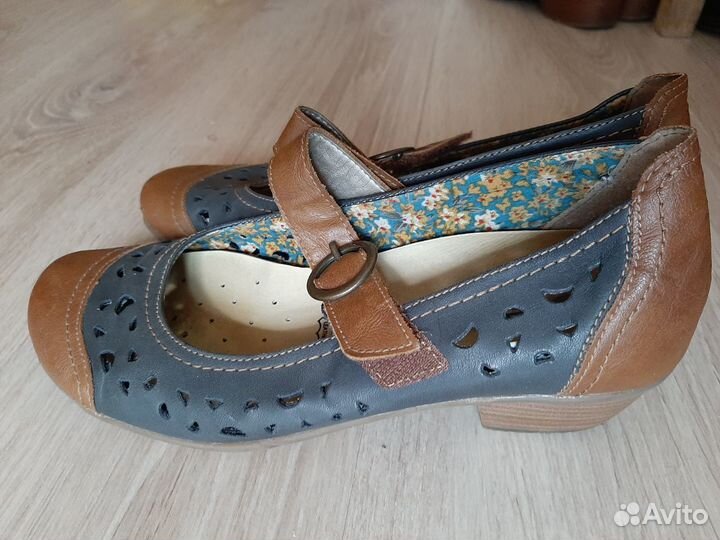 Туфли кожаные 36р. rieker, remonte бу