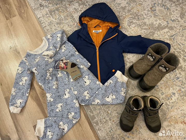 Пакет вещей на мальчика 3-4 года