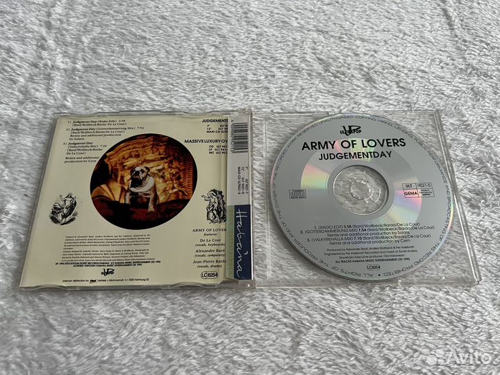 Army Of Lovers Judgement Day CD single