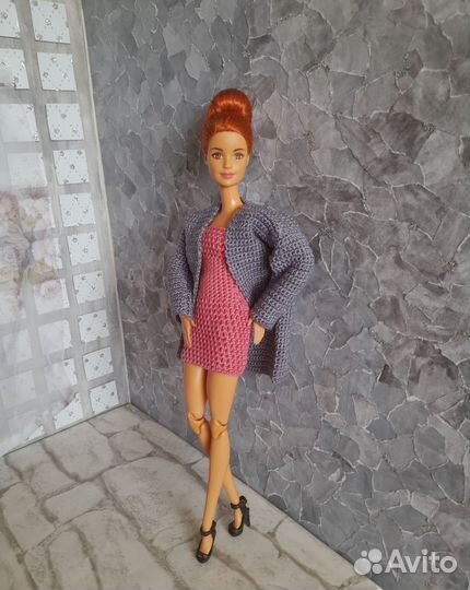 Вязаная одежда для Барби