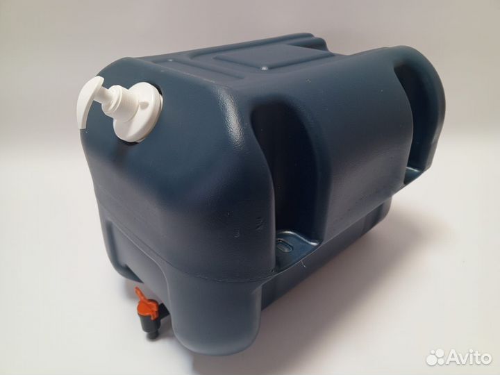 Рукомойник сине-зеленый на 30 литров