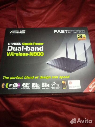 Wi-Fi роутер asus RT-N66U Маршрутизатор