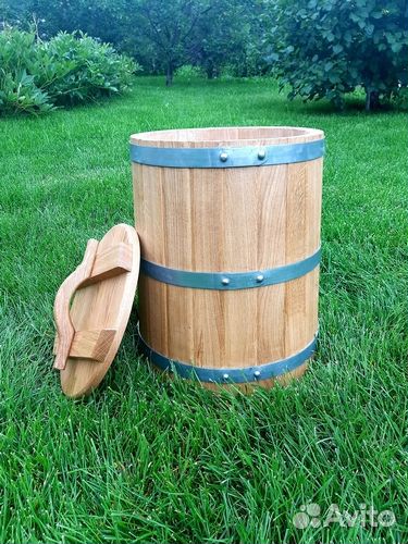 Кадка дубовая
