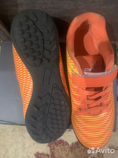 Детские футбольные бутсы demix quantum ps tf