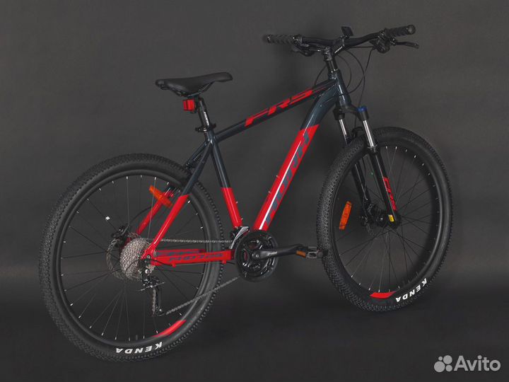 Велосипед horh forest FHD 7.25 27.5 (2022) Gray-Re