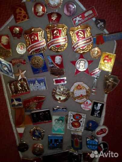 Значки из СССР