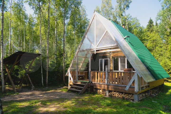 Дом 46 м² на участке 1,5 га