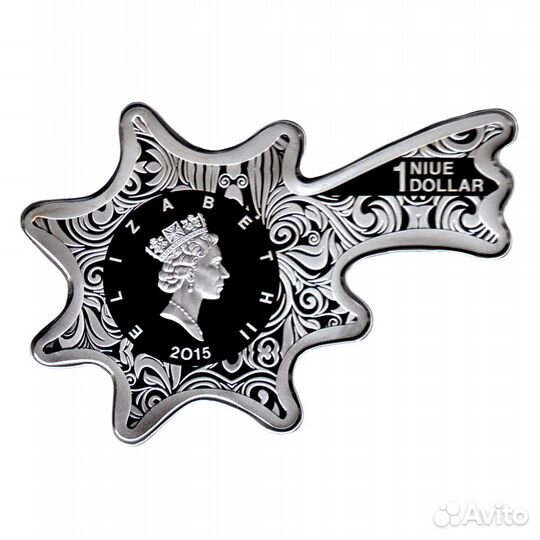 Ниуэ 1 доллар 2015 серебро 999 Дары Волхвов
