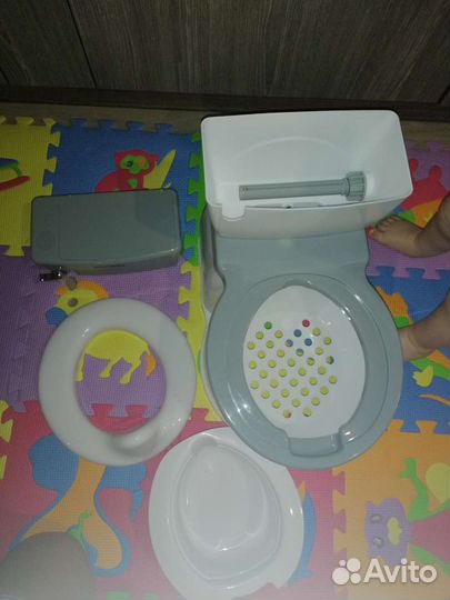 Горшок-Унитаз музыкальный (звук слива)