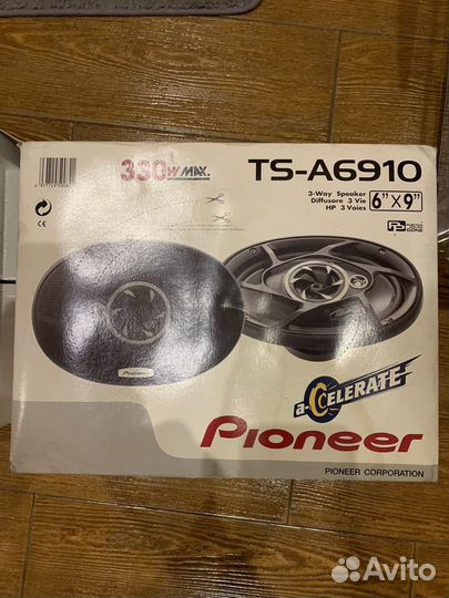 Автомобильные колонки pioneer