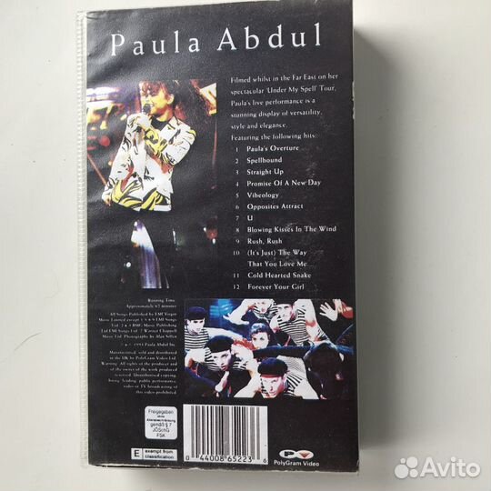 Пола Абдул, Лицензионная видеокассета с концертом