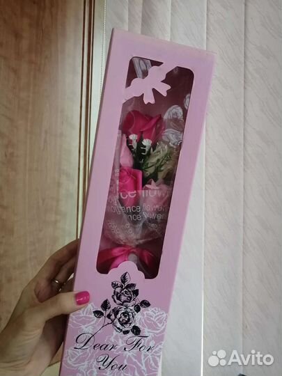 Букет из мыла в коробке