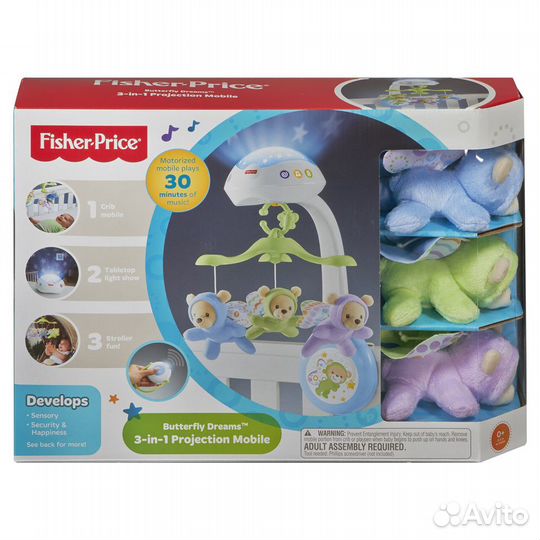 Мобиль Fisher Price 3-в-1