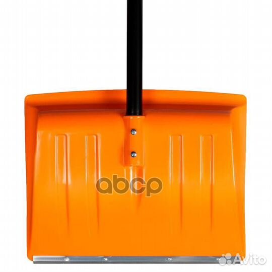 Лопата для очистки снега большая c металл.канто