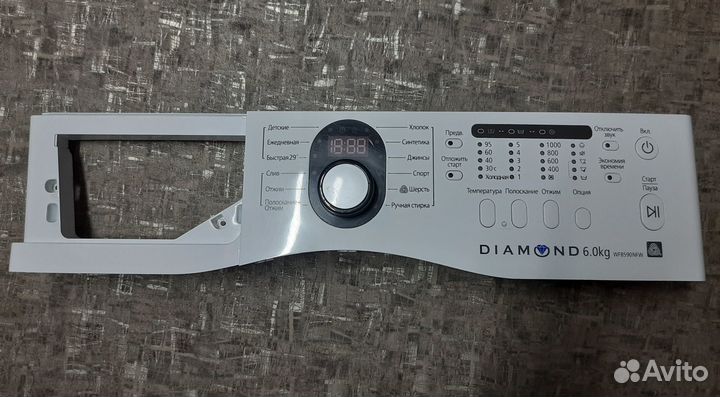 Блок управления и двигатель машины Samsung