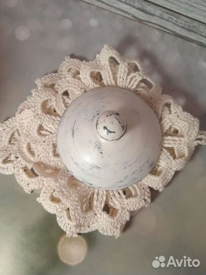 Сахарница деревянная на вашу кухню декупаж