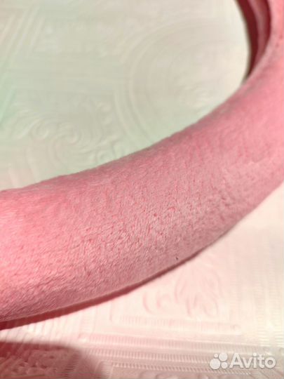 Оплетка руля розовая 37.5 см