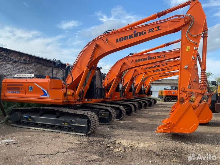 Гусеничный экскаватор Lonking CDM6205, 2024