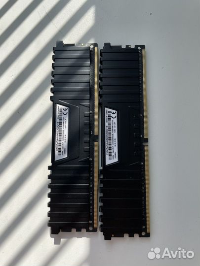 Оперативная память ddr4 corsair vengeance 32gb