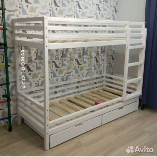 Кровать двухьярусная детская на заказ