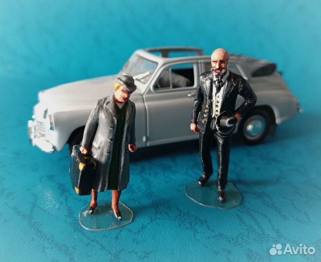 Фигурки гражданских в М 1/43