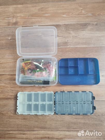 Комплект микроджиг 2 коробки +90 силиконовых