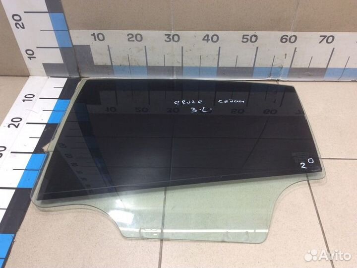 Стекло двери задней левое Chevrolet Cruze седан 1