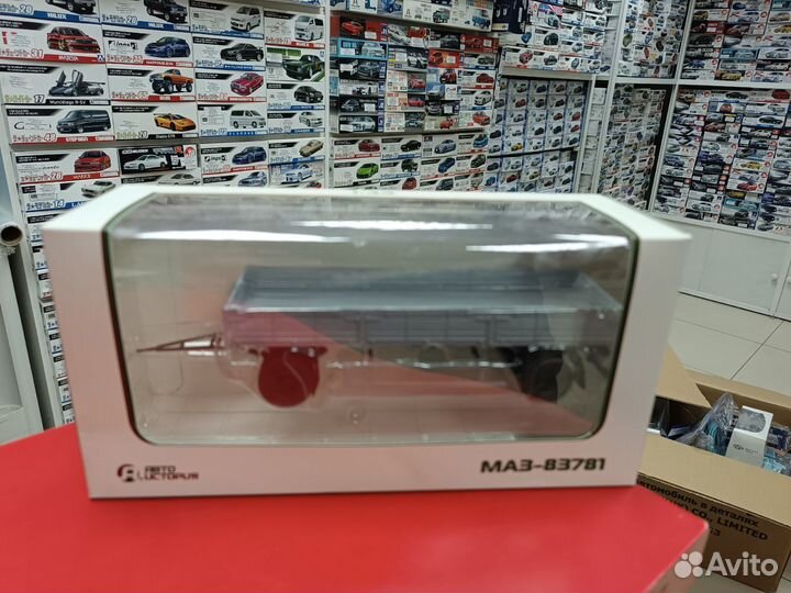 Прицеп маз-83781 1:43 Автоистория