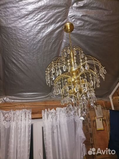 Хрустальная люстра СССР