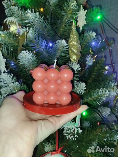 Стильные свечи Баблс