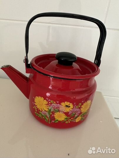 Чайник эмалированный