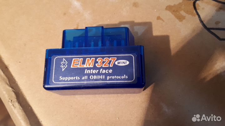 Автосканер elm327