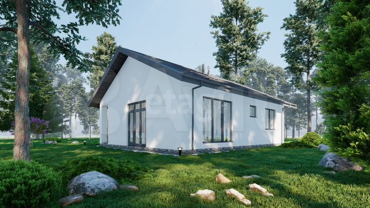 Дом 135 м² на участке 12 сот.