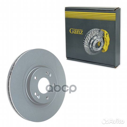 Диск тормозной передний с покрытием hyundai San