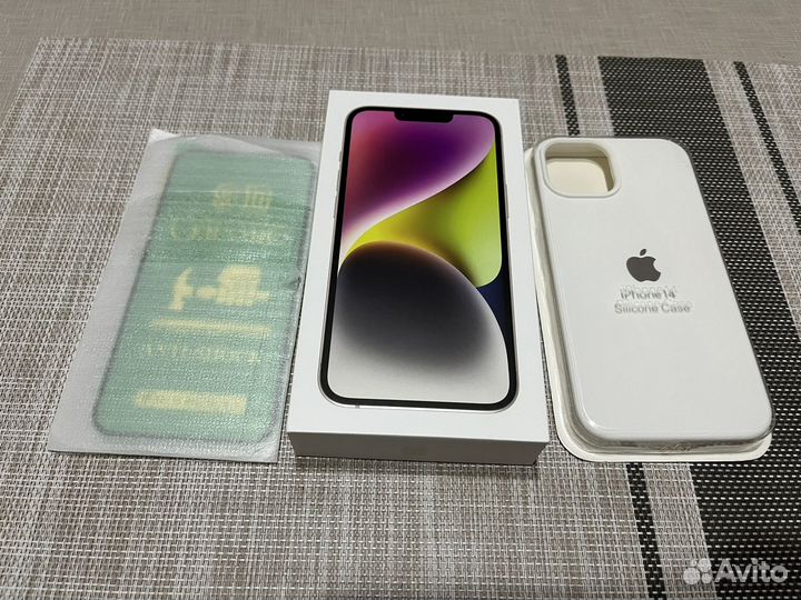 iPhone 14 128гб, 2 nano-sim, starlight