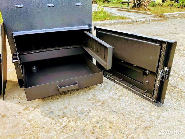 Твердотопливный котел с большой топкой под дрова