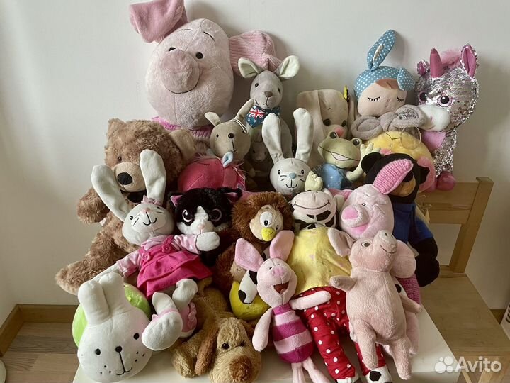 Игрушки мягкие современные