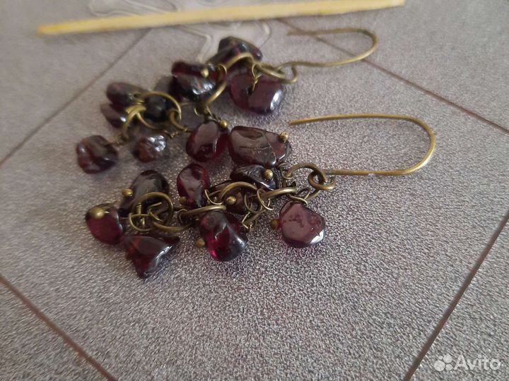 Серьги серебро
