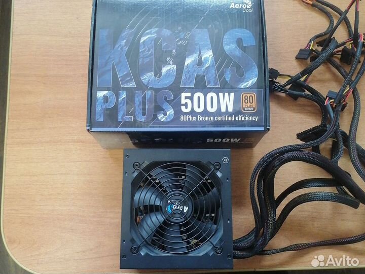 Блок питания AeroCool kcas plus 500W (ремонт)