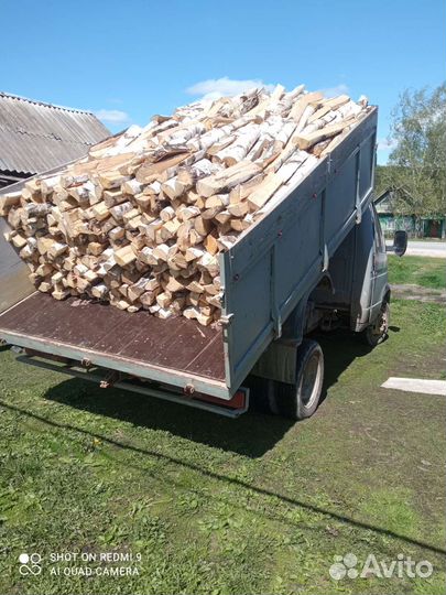 Дрова березовые колотые