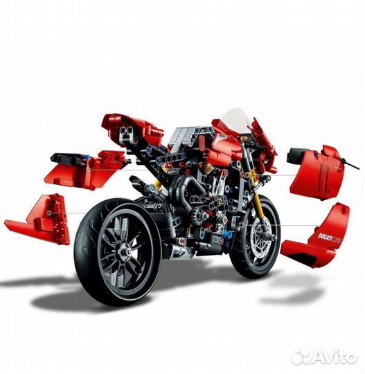 Конструктор lego technic мотоцикл