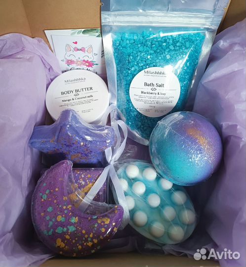 Бомбочки для ванны, Подарочные наборы