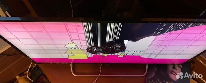 Телевизор Sony KDL 40w705c с битой матрицец