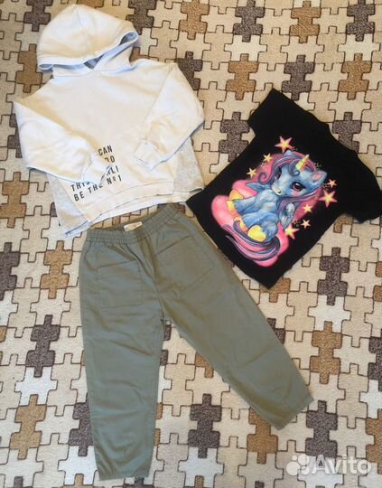 Вещи пакетом на девочку