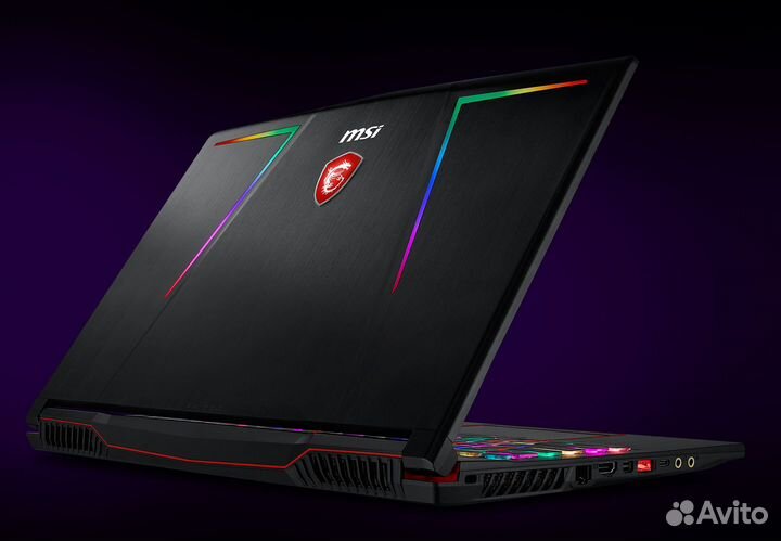 Msi Rider 15 игровой 8GB RTX 2070. RGB