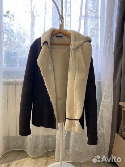 Дубленка женская 48 размер