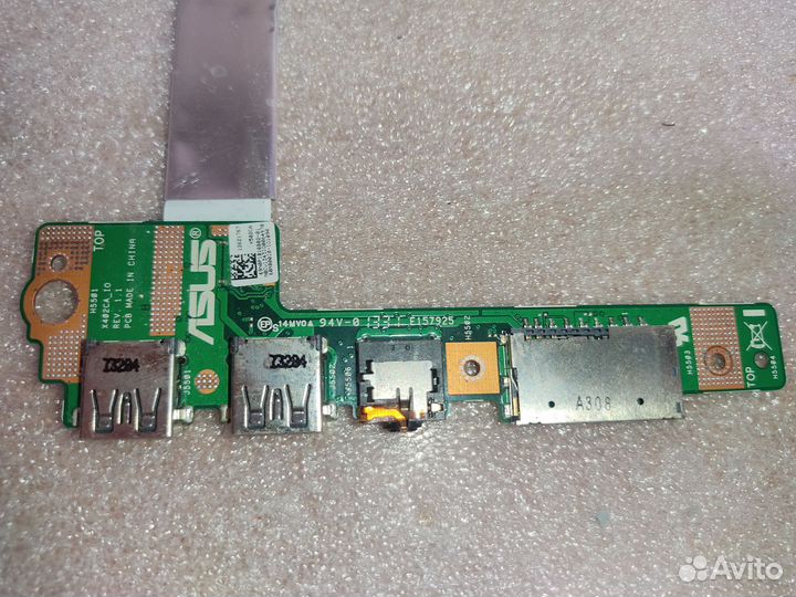 Дополнительная плата USB для ноута asus X502С