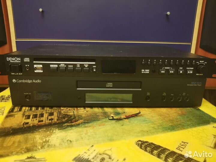 Cd проигрыватели Cambridge audio и Denon