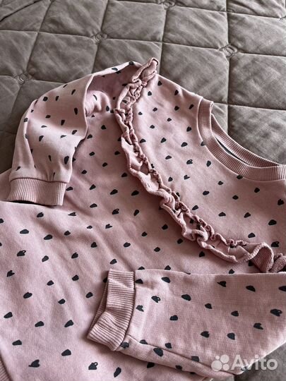 Свитшот h&m джинсы 98